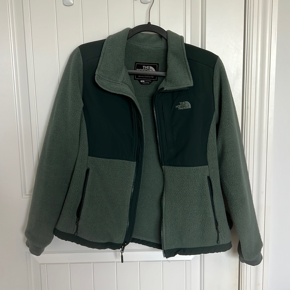 Green North Face Fleece